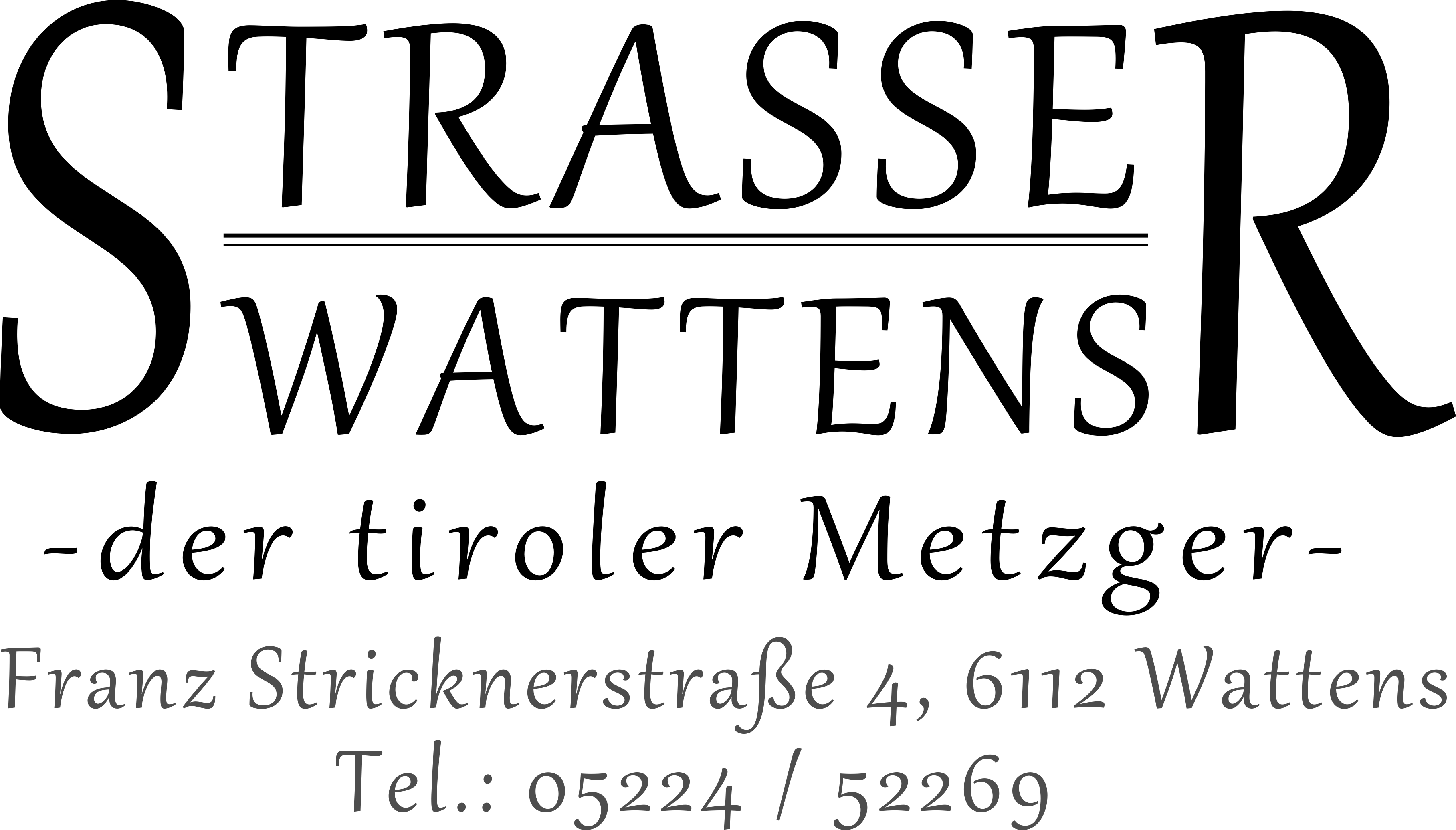 Logo-Metzgerei Strasser